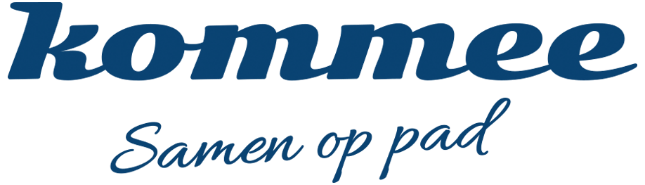 Logo van het initiatief 'Kommee samen op pad'