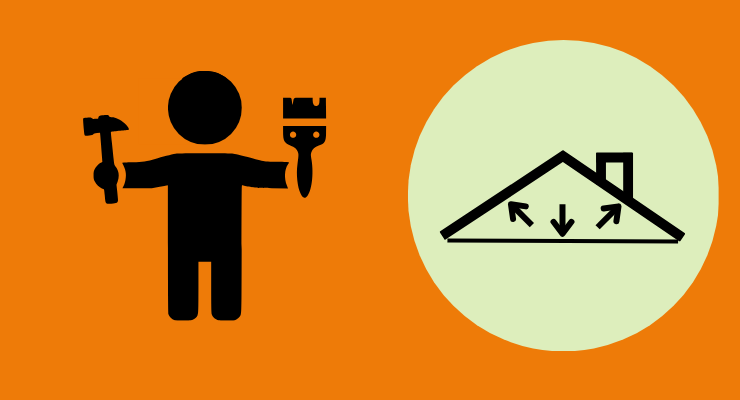 Illustratie van isolatie subsidie optie 3
